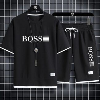 Men's Short Pant & T Shirt Combo Set