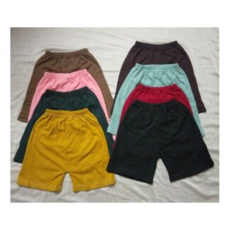 Kids & Boys Multicolor Half Pant 6 Pcs Combo Pack - Available Size in New Born to 6 Years