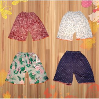 4 Pieces set (0--12 year) kids Half Pant By Any Color, baby pant, baby shorts, boy half pant, boy pant, boy short pant, girls pant