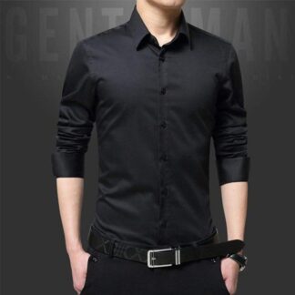 Black Formal Shirt For Men