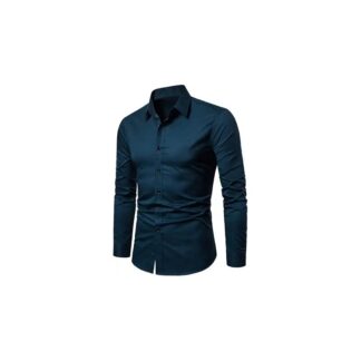 Trendy MEN'S Cotton Oxford Long Sleeve Formal Shirt