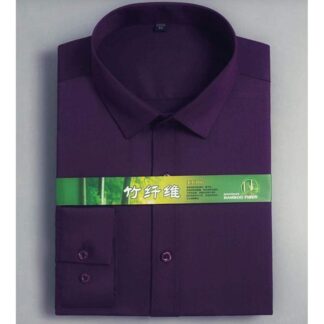 Purple Long Sleeve Formal Shirt for men