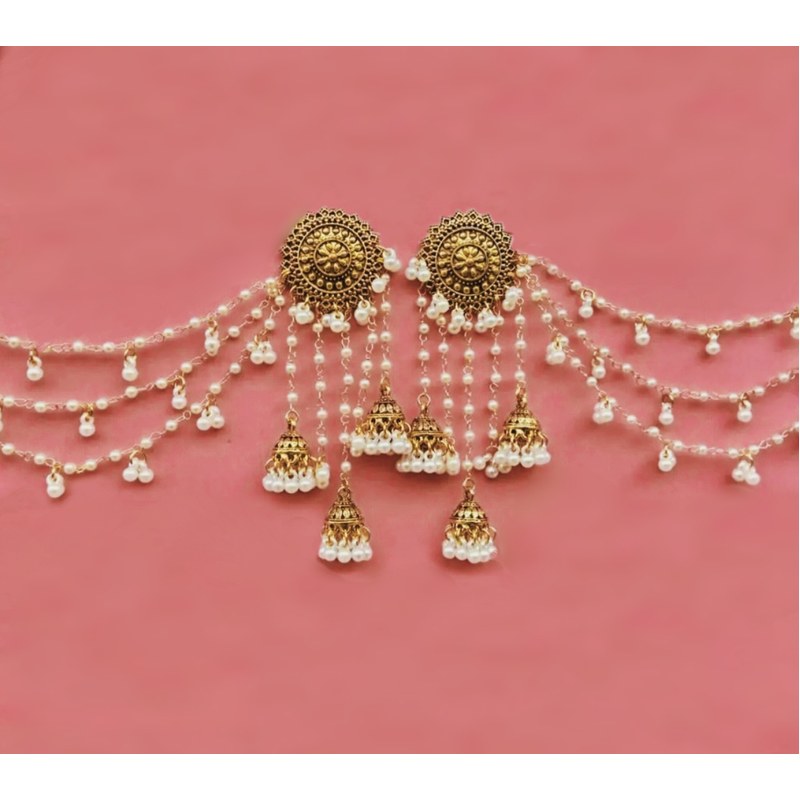 Antic long tassel bahubali earrings - Exclusive collection for festive seasons