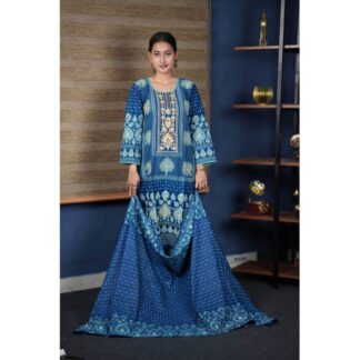 3 Piece Dress For Women All Season Linen Fabric Traditional Style Salwar Kameez Set Assorted Color
