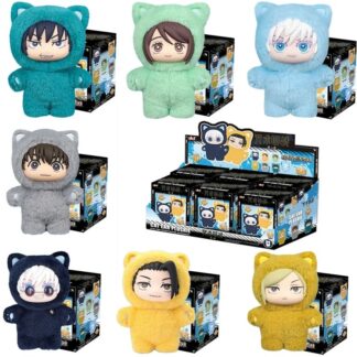 Hot Selling Blind Box Eaki Jujutsu Kaisen Season 2 Cat Park Party Gojo Satoru Blind Box Plush Doll Bag Pendant Model Collection