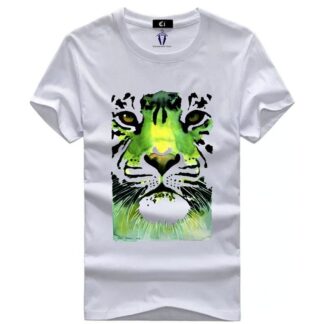 Fashion trend casual T-shirt for New Season classic simple small icon printing men and women couples loose round neck short sleeves