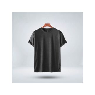 Mens Premium Blank T-shirt - Anthra-Melange..100% Cotton Fabric