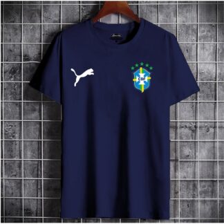 New Barazil 5 Star  Desing Digital printed Boys T-shirt/ Tshirt For Men/ T-shirt