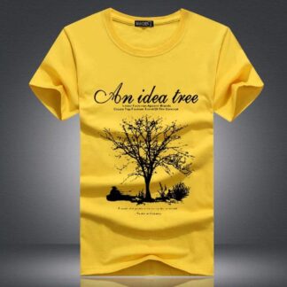 Digital Print Tree Design Tshirt. - T Shirt