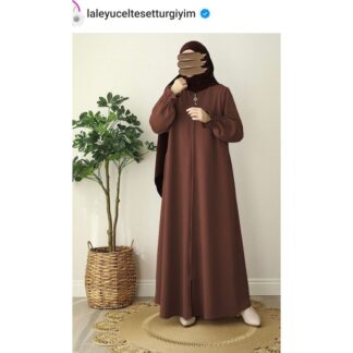 Ordinary Abaya -Chocolate Brown
