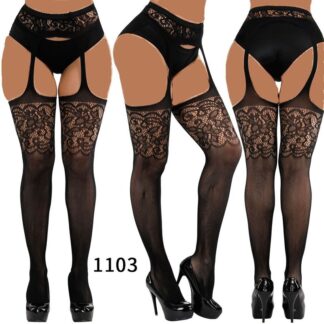 Estanla 1103 1108 1113 1 Pair Stylish Women Lace Fishing Fence Net Leggings Thigh High Long Socks Silk Stockings