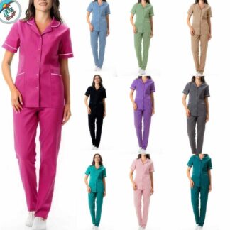 Premium Micro Twill Two-Piece Workwear Co-Ord Set for Women Uniforms