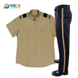 Unisex Security Guard Uniform Cotton Polyester Duty Workwear Suit for Security Staff OEM ODM Africa Style