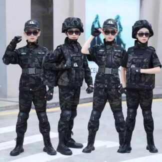 New Children's Special Forces Combat Uniform New  Training Suit Black Eagle  Suit Performance Suit