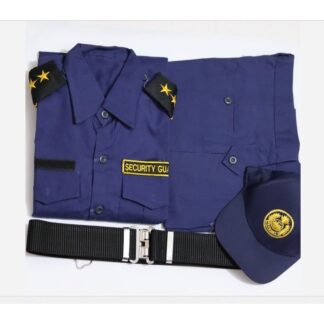 Security Guard Uniform Full Set - Guard Dress - Security Guard Pant, Shirt, Cap, Belt , Epulet Full Set