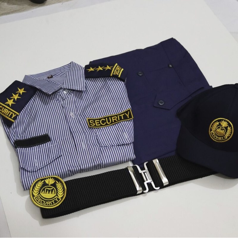 Security Guard Uniform Full Set - Night Guard uniform - Security Guard Pant, Shirt, Cap, Belt , Epulet Full Set