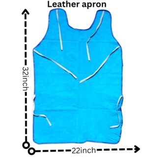 Leather Welding Work Apron, Heat and Flame Resistant, Size 22x32Inches