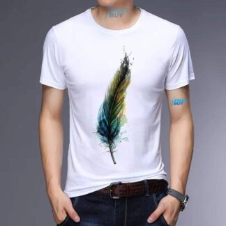 Short sleeve round neck Stylish tshirts uniform t shirt fashionable tshirt