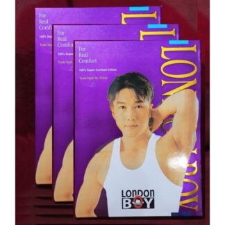 3 packs London boy Standard quality mens vest (Sando Genji)