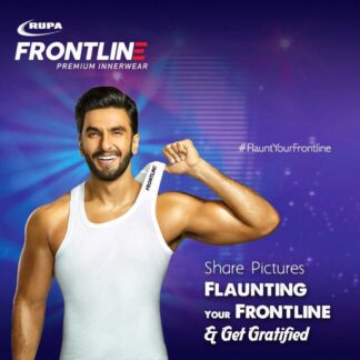 3 Pieces Vest For men Rupa Frontline ( Indian ) Vest Men's Vest White Vest